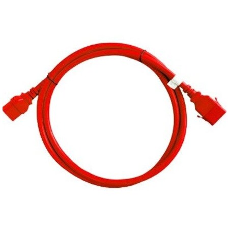 Raritan 6Pk 2Ft Red Securelock Cable SLC20C19-2FTK1-6PK